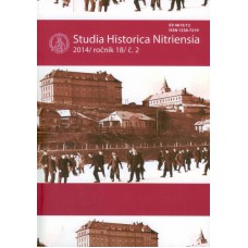 Studia Historica Nitriensia 2014/2